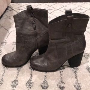 Vince Camuto Leather Boots, Size 8